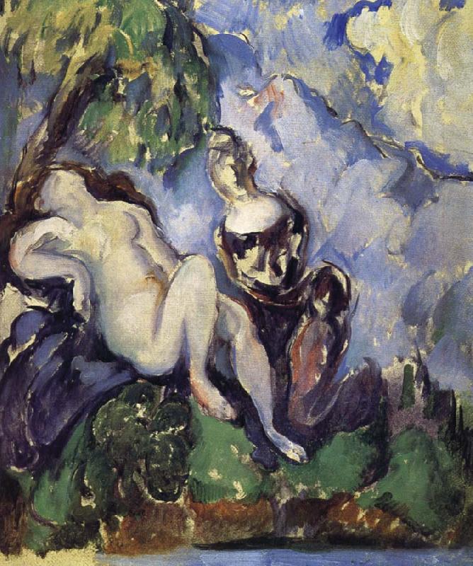 Paul Cezanne Bath woman who